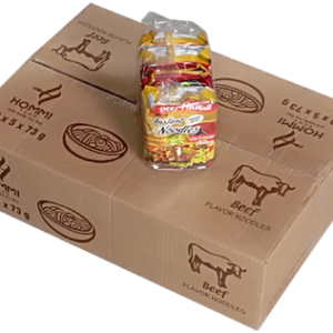 HOMMI Noodles Beef Multipack 5 x 73g x 10